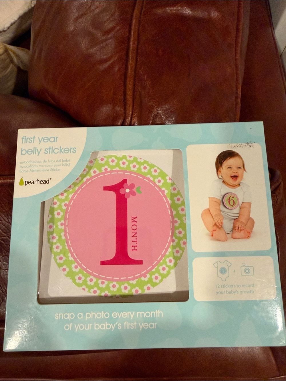 First year baby stickers!